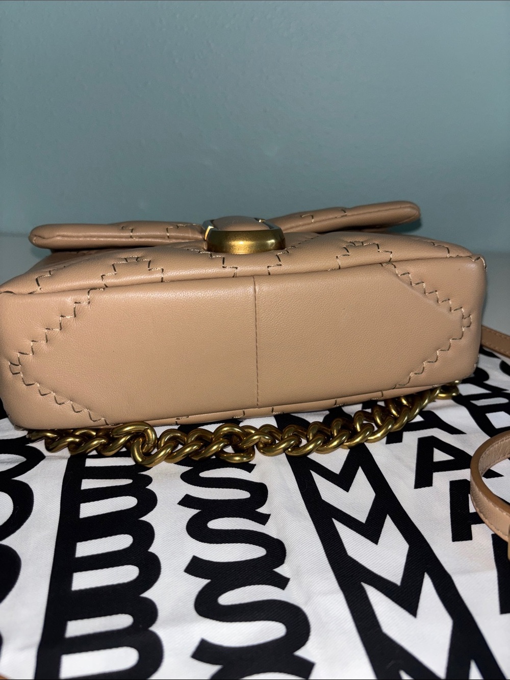 Marc Jacobs Quilted Leather Shoulder Bag - Picture 5 of 12
